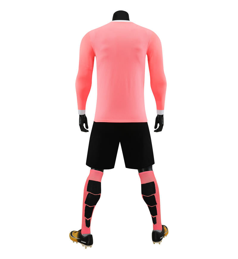 6001CX long sleeve training uniform - light pink back