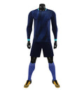 6001CX long sleeve training uniform - royal blue front