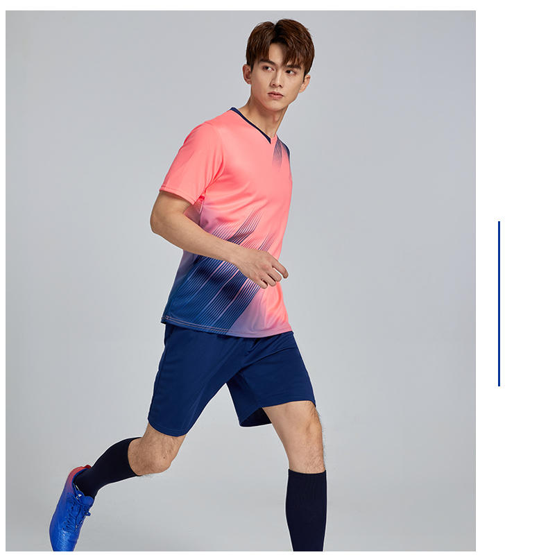 D8833 soccer training uniform set model display 5