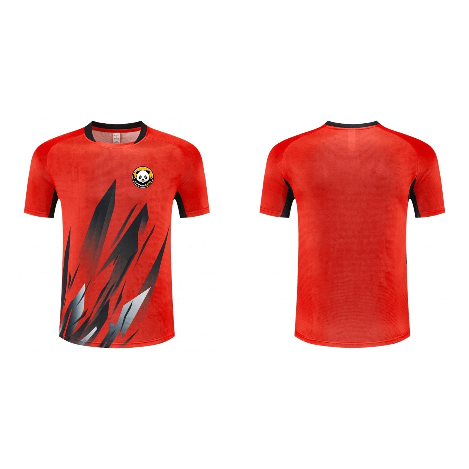 FOREVERYANG 2036-02 short sleeve shirt front and back