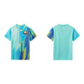 FOREVERYANG 2038-01 short sleeve shirt front and back