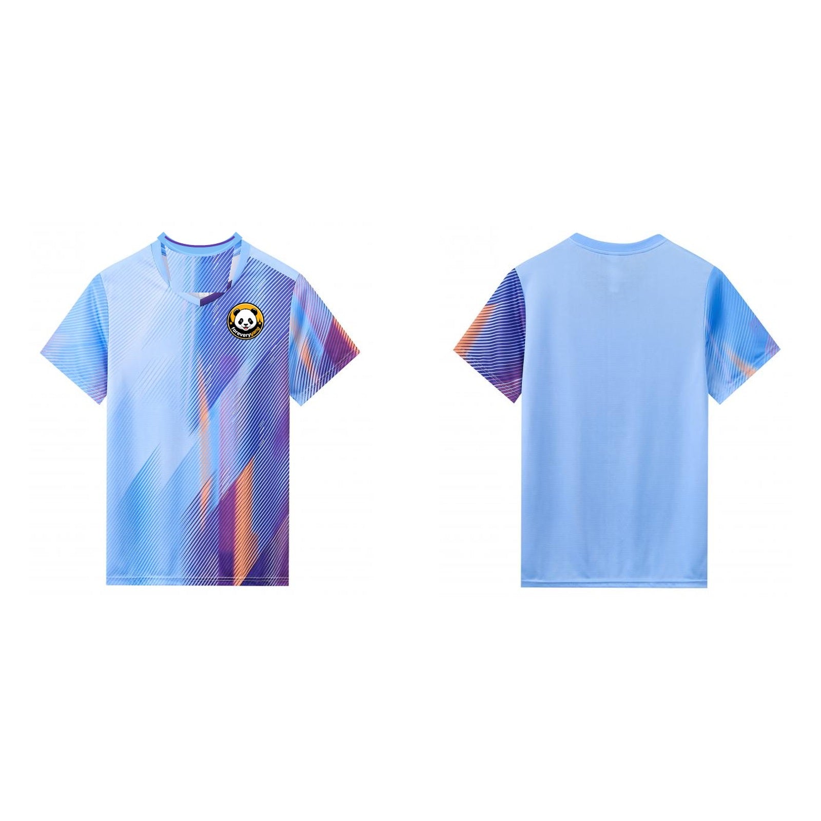 FOREVERYANG 2038-03 short sleeve shirt front and back
