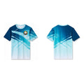 FOREVERYANG ADM304-02 short sleeve shirt front and back