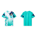 FOREVERYANG ADM311-01 short sleeve shirt front and back