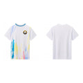 FOREVERYANG C2039-01 short sleeve shirt front and back
