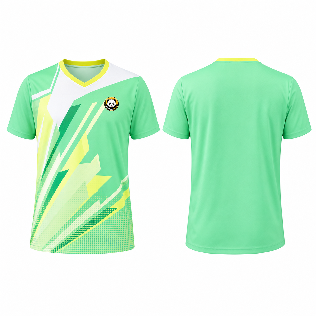 FOREVERYANG P811-P812-02 short sleeve shirt front and back