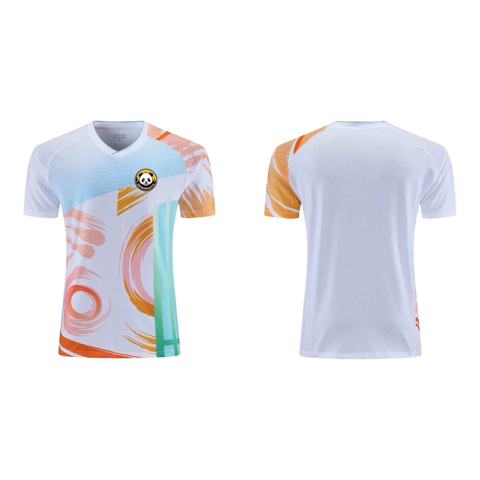 FOREVERYANG P838-P839-01 short sleeve shirt front and back