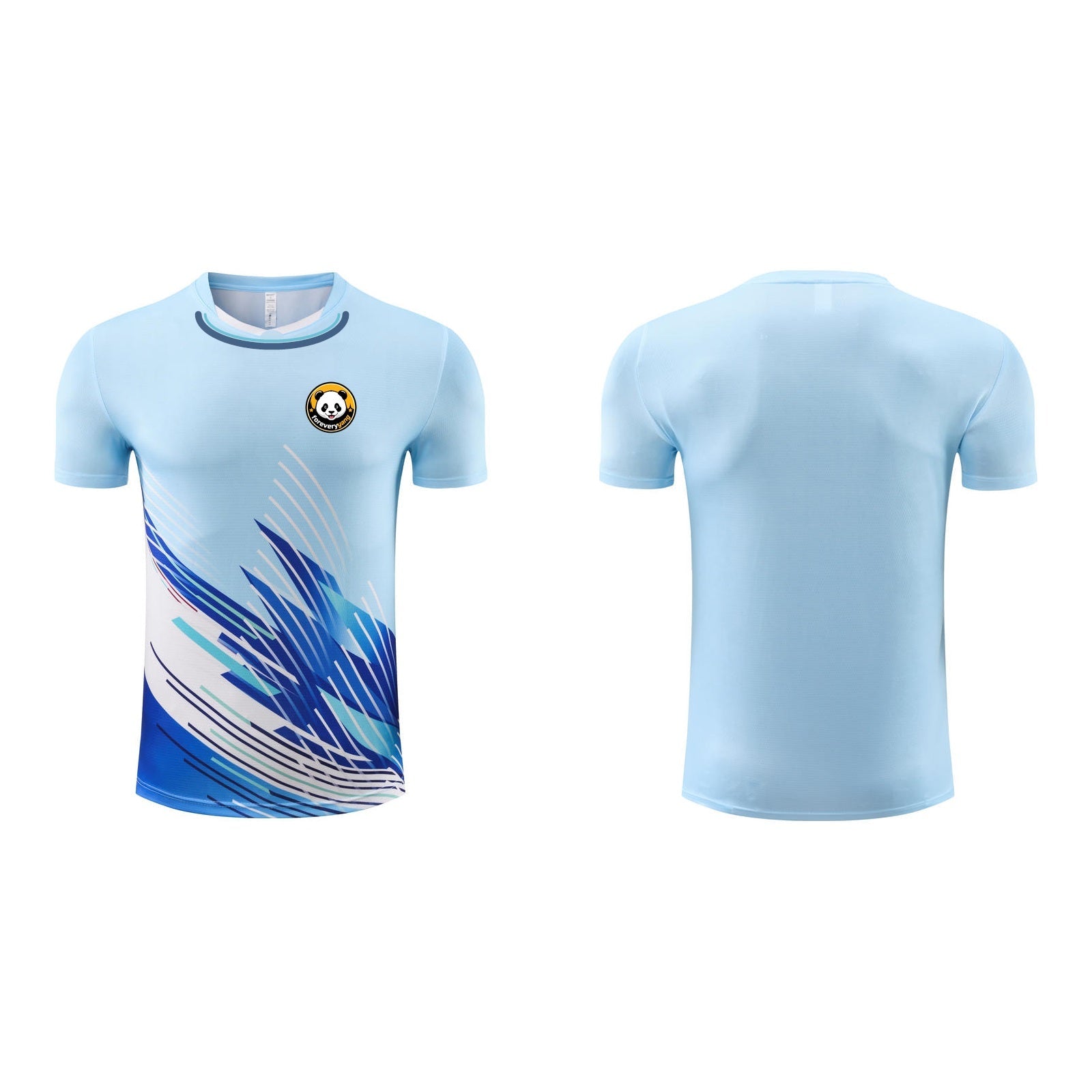 FOREVERYANG Y2009-03 short sleeve shirt front and back