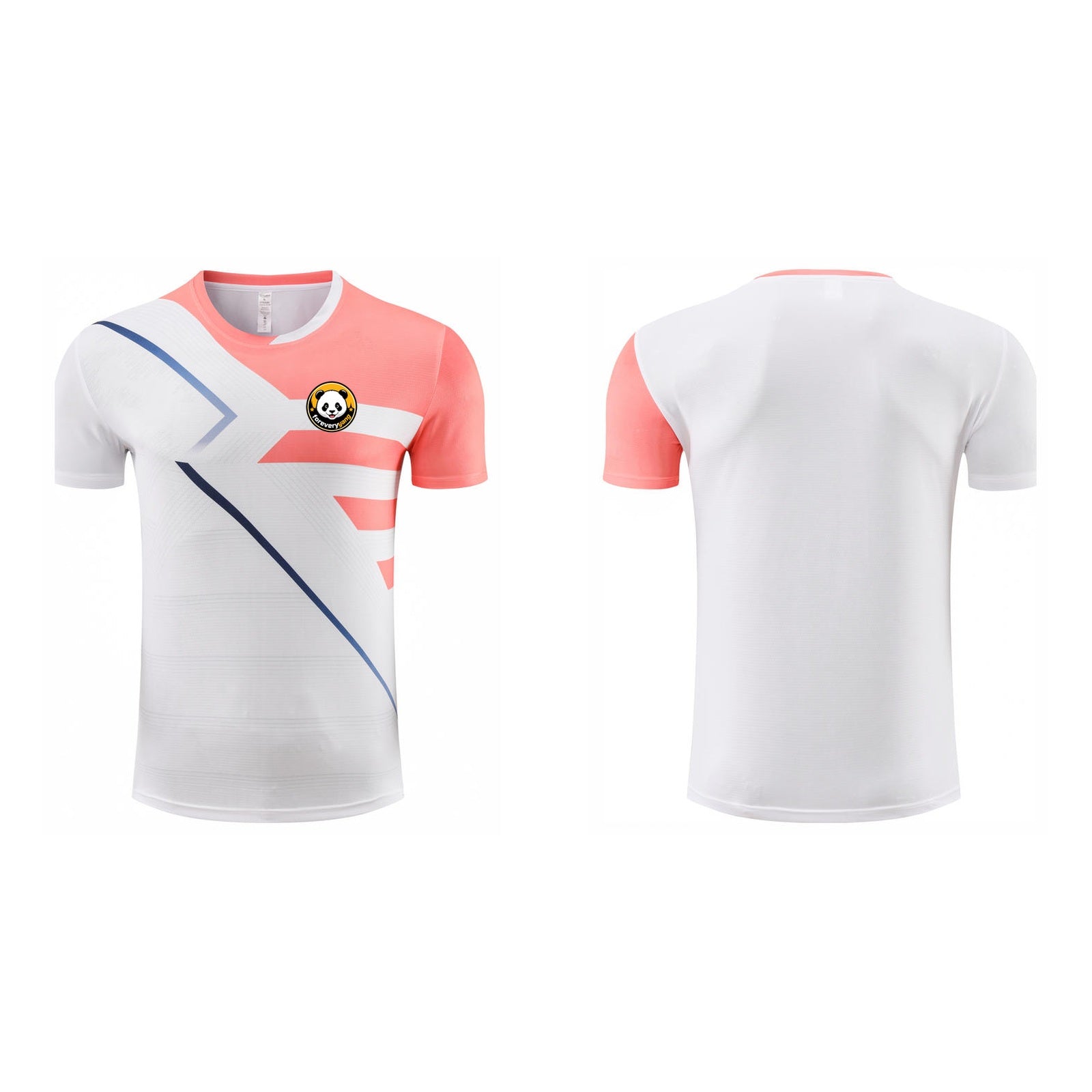 FOREVERYANG Y2010-01 short sleeve shirt front and back