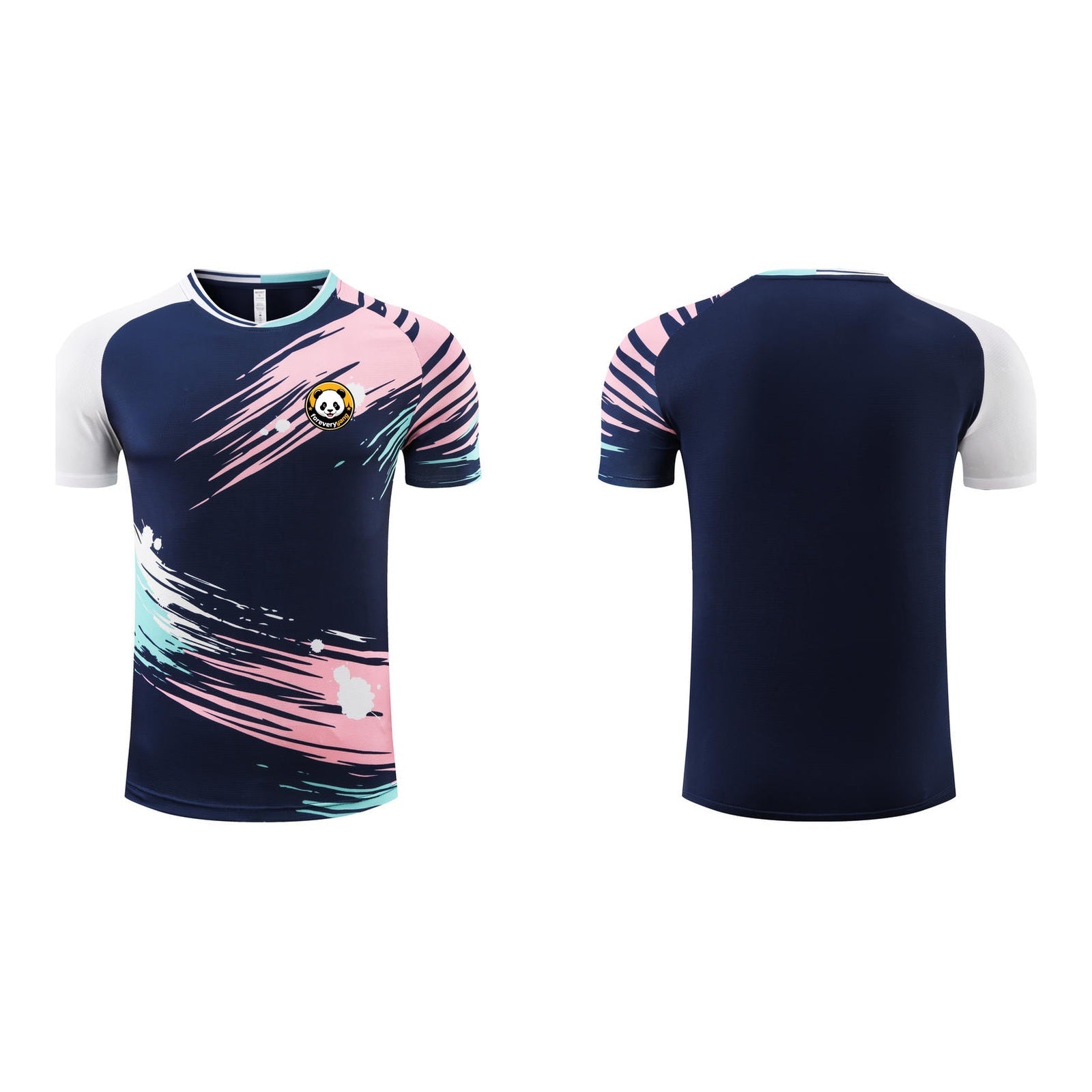 FOREVERYANG Y2011-02 short sleeve shirt front and back