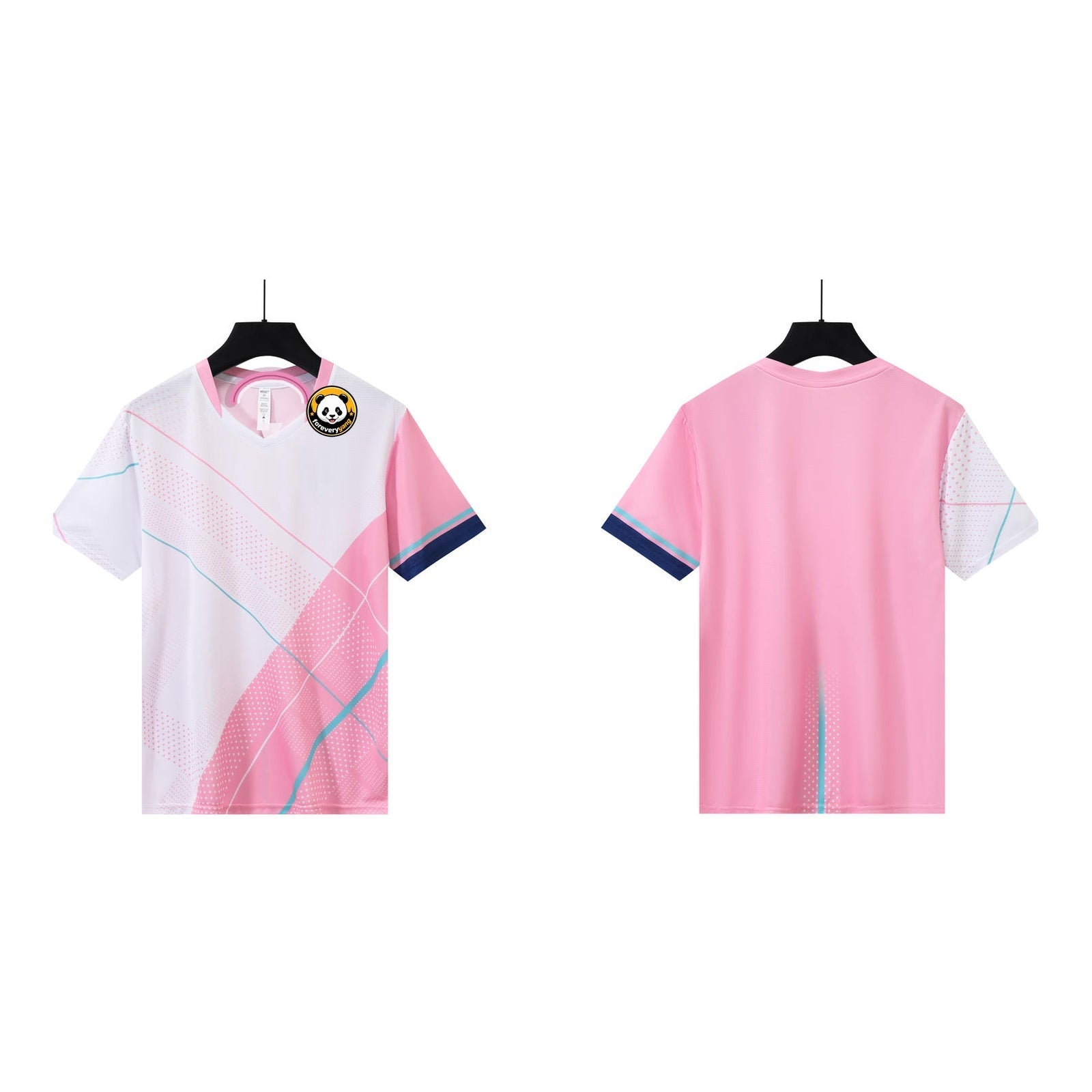 FOREVERYANG Y2018-03 short sleeve shirt front and back