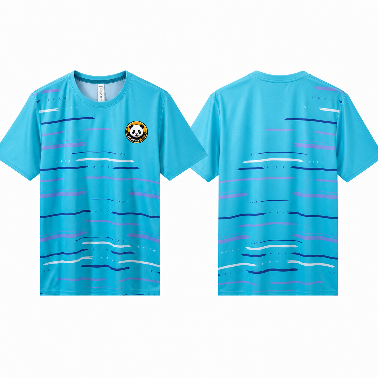 FOREVERYANG Y2023-02 short sleeve shirt front and back