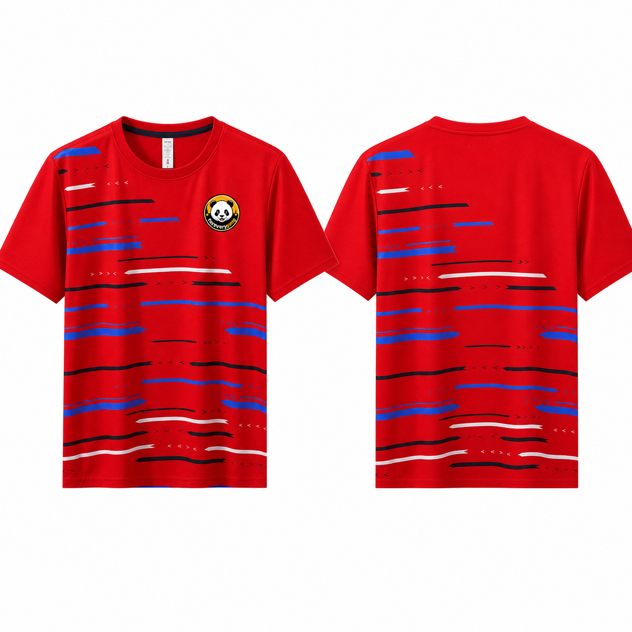 FOREVERYANG Y2023-03 short sleeve shirt front and back