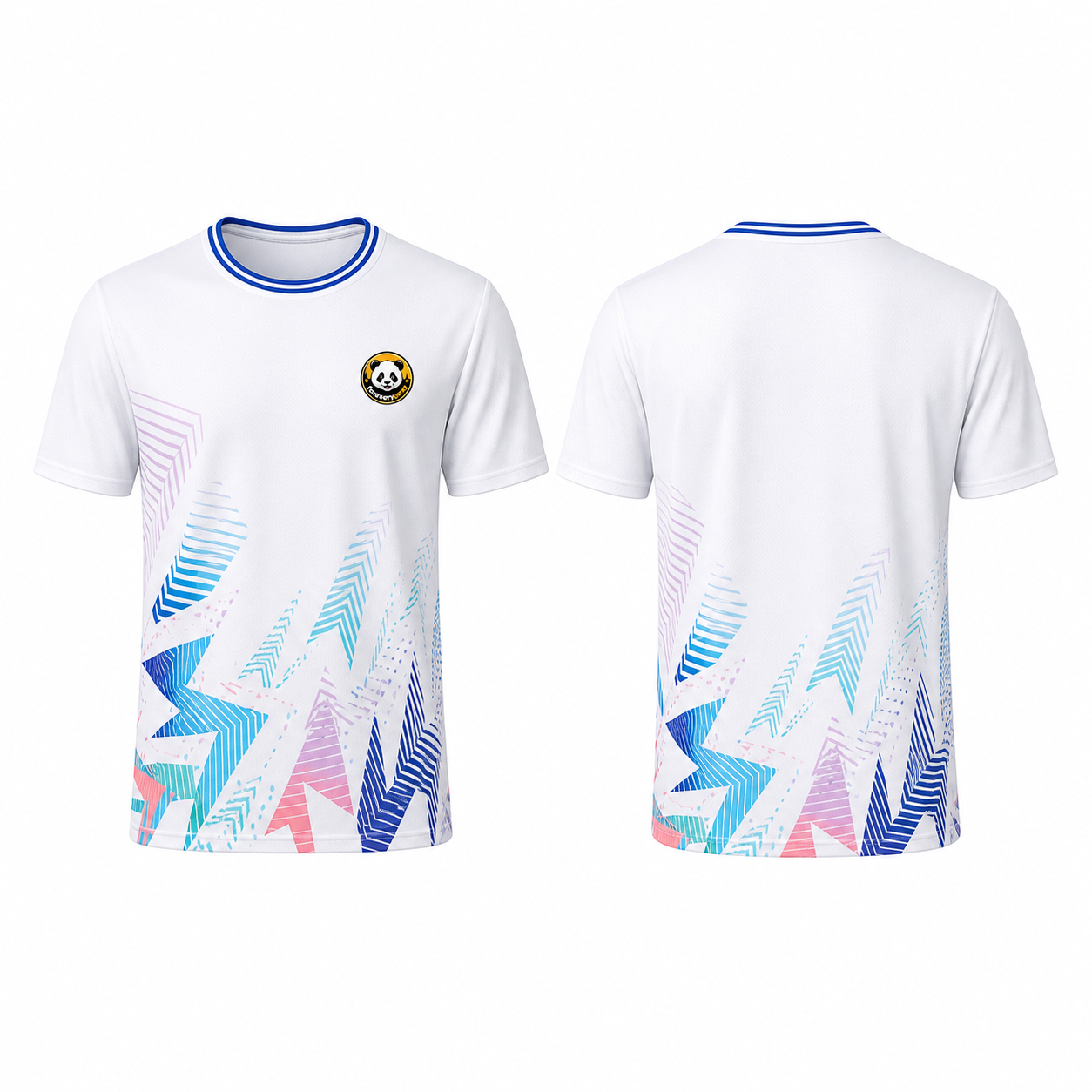 FOREVERYANG Y2025-01 short sleeve shirt front and back