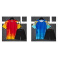 FOREVERYANG Y2028-01 short sleeve shirt front and back