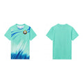 FOREVERYANG Y2030-02 short sleeve shirt front and back