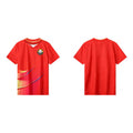 FOREVERYANG Y2034-01 short sleeve shirt front and back