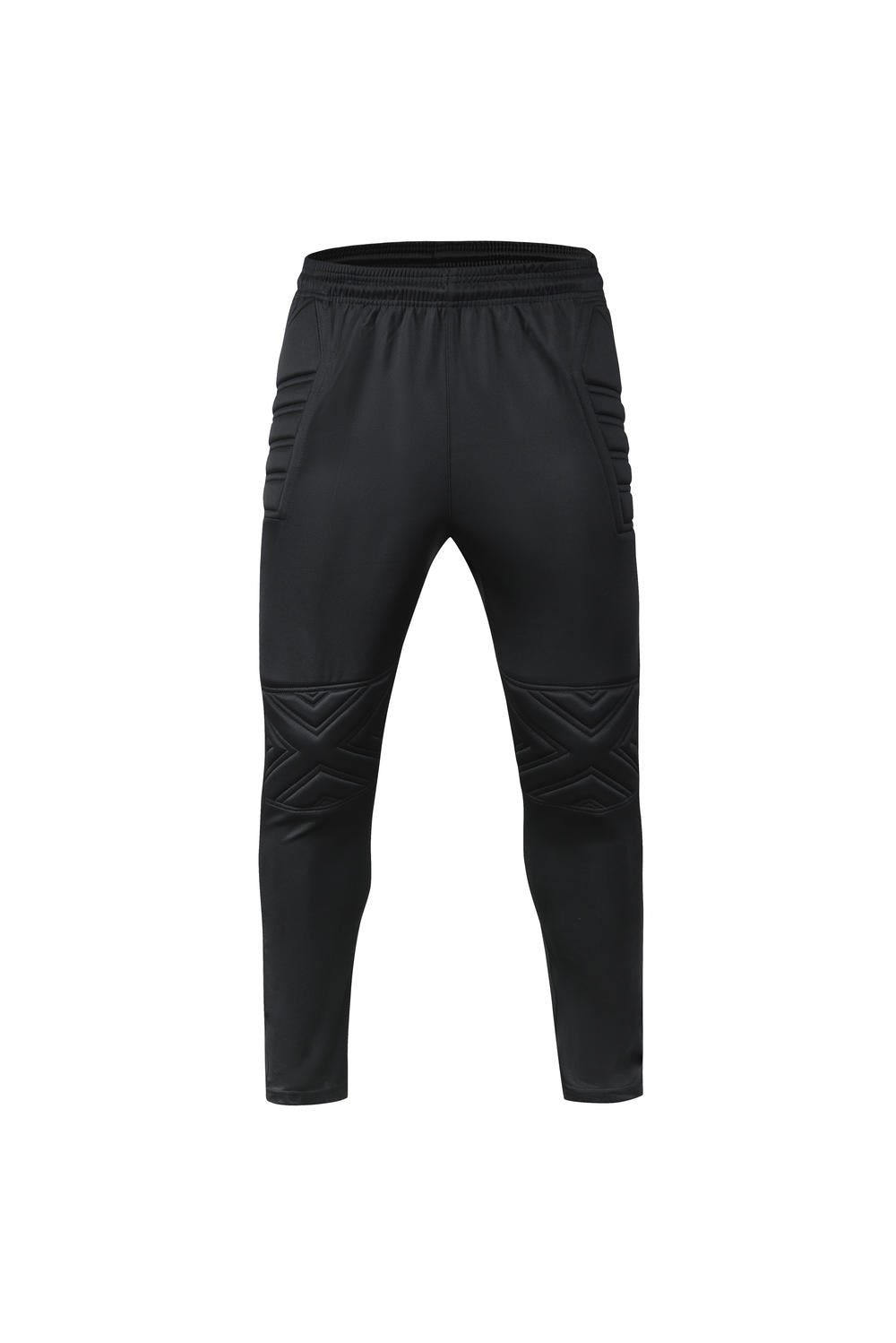 M1-8 goalkeeper long pants black front