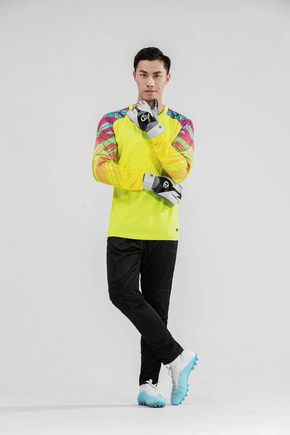 M1-8 goalkeeper long pants model display 1