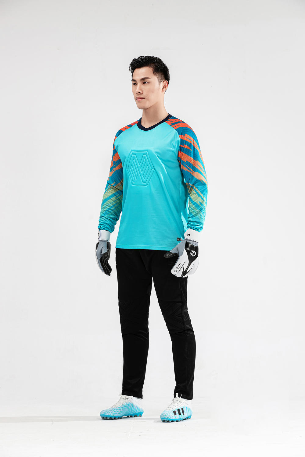 M1-8 goalkeeper long pants model display 5