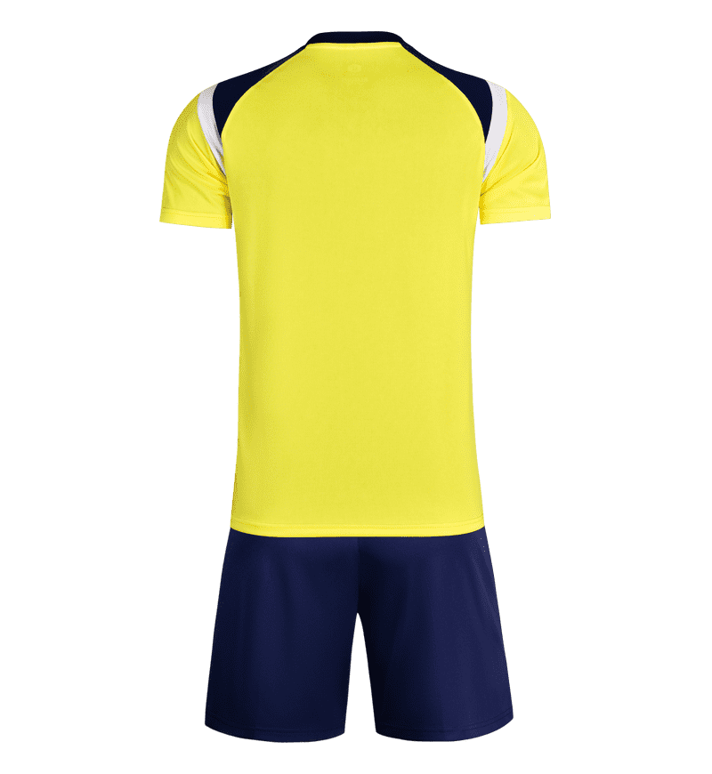 M3205 Fluorescent Yellow Navy back view