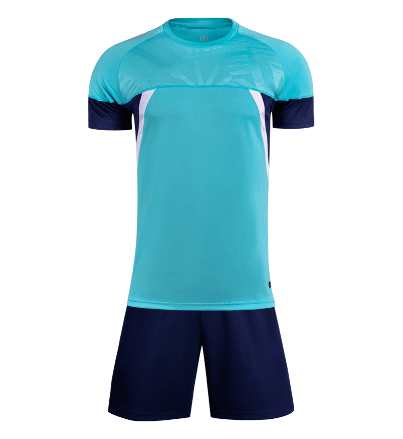 M3207 Light Aqua Navy front view