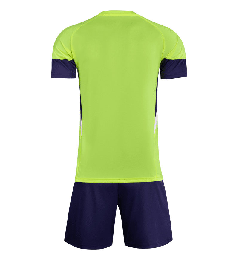 M3207 Lime Green Navy back view
