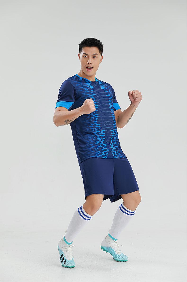 M3210 Navy Blue model pose