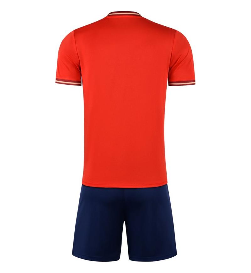 M3222 red back soccer training suit