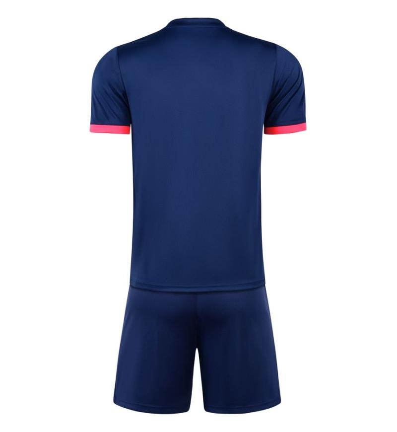 M3223 royal blue back soccer training suit