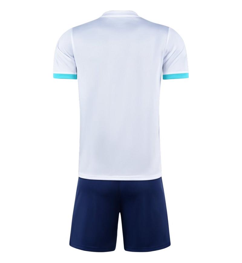 M3223 white back soccer training suit