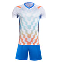 M3226 white front soccer training suit