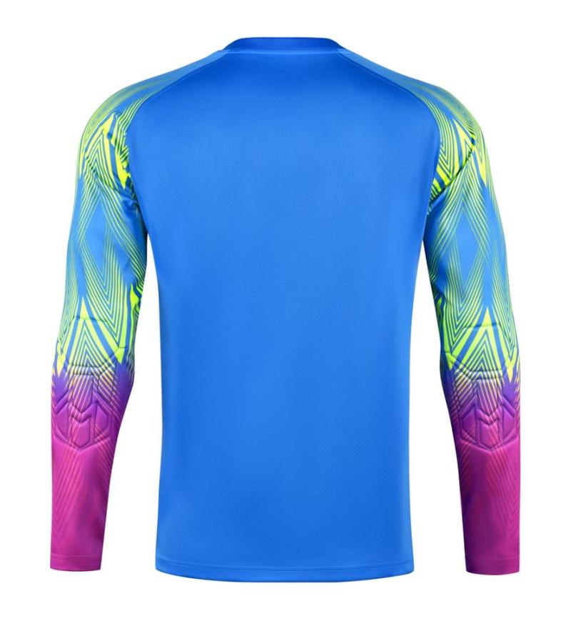 M8005 goalkeeper jersey bright blue back