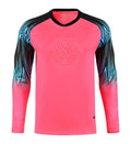 M8005 goalkeeper jersey rose red front