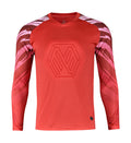 M8008 goalkeeper jersey red front