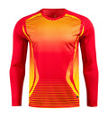 M8009 goalkeeper jersey red front