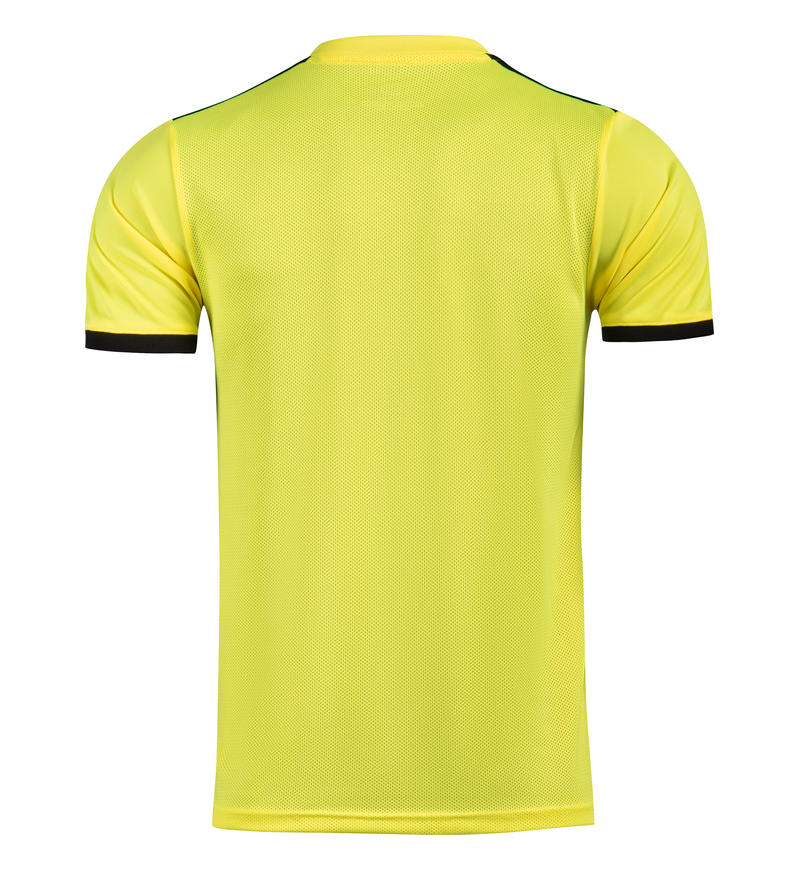 M8110 Yellow referee jersey back