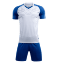 M8601 white blue soccer training set front