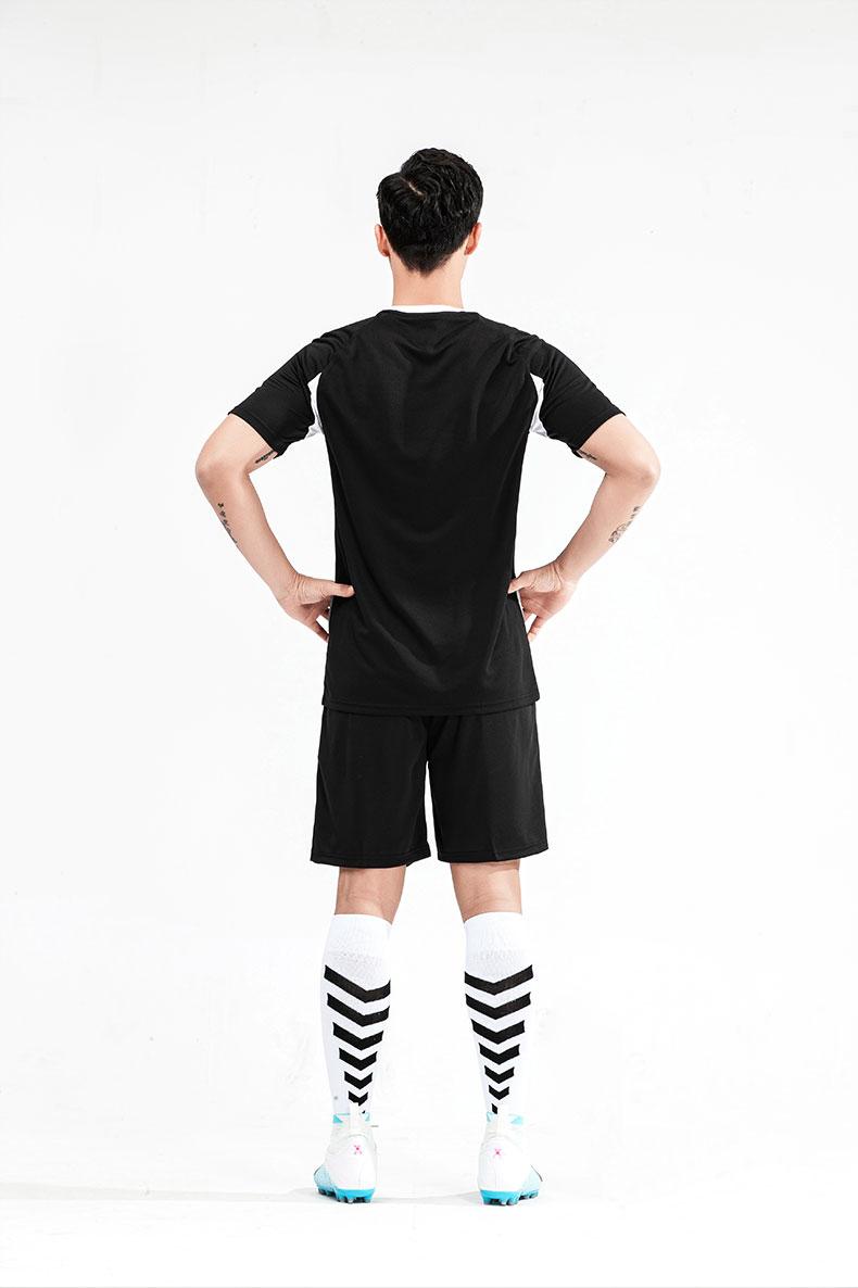 M8623 Black adult model back