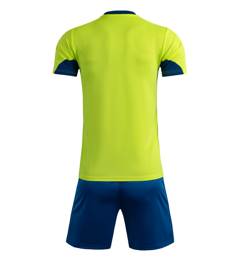M8630 Neon Yellow Navy back
