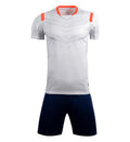 M8631 white orange soccer training set front