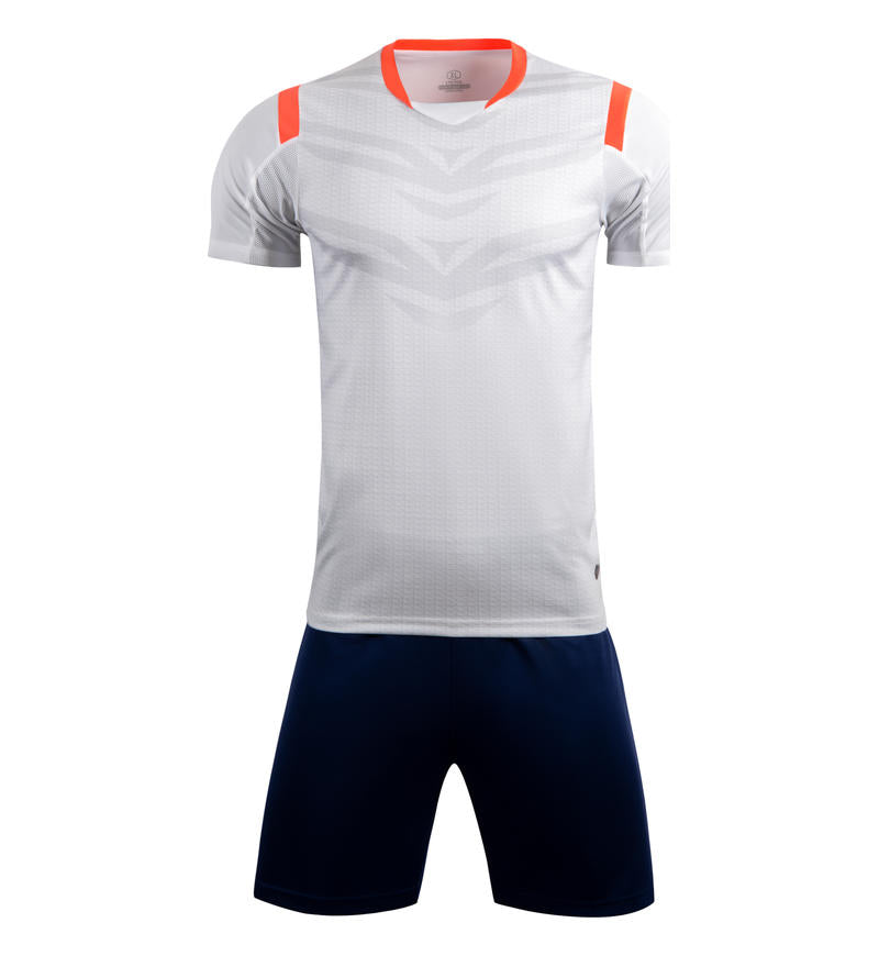 M8631 white orange soccer training set front