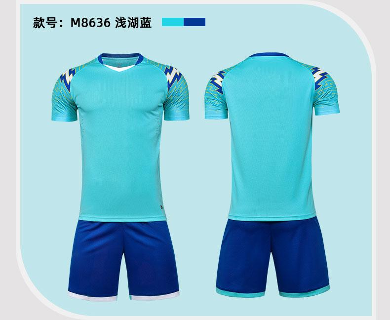 M8636 Light Aqua Blue display
