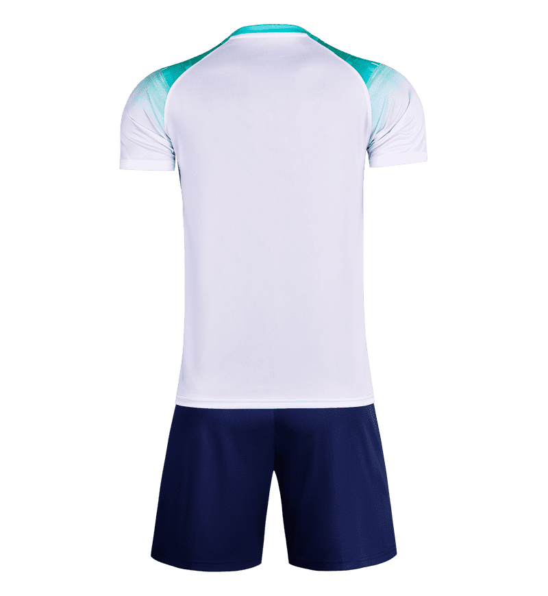 M8643 White Aqua back view