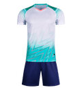 M8643 White Aqua front view