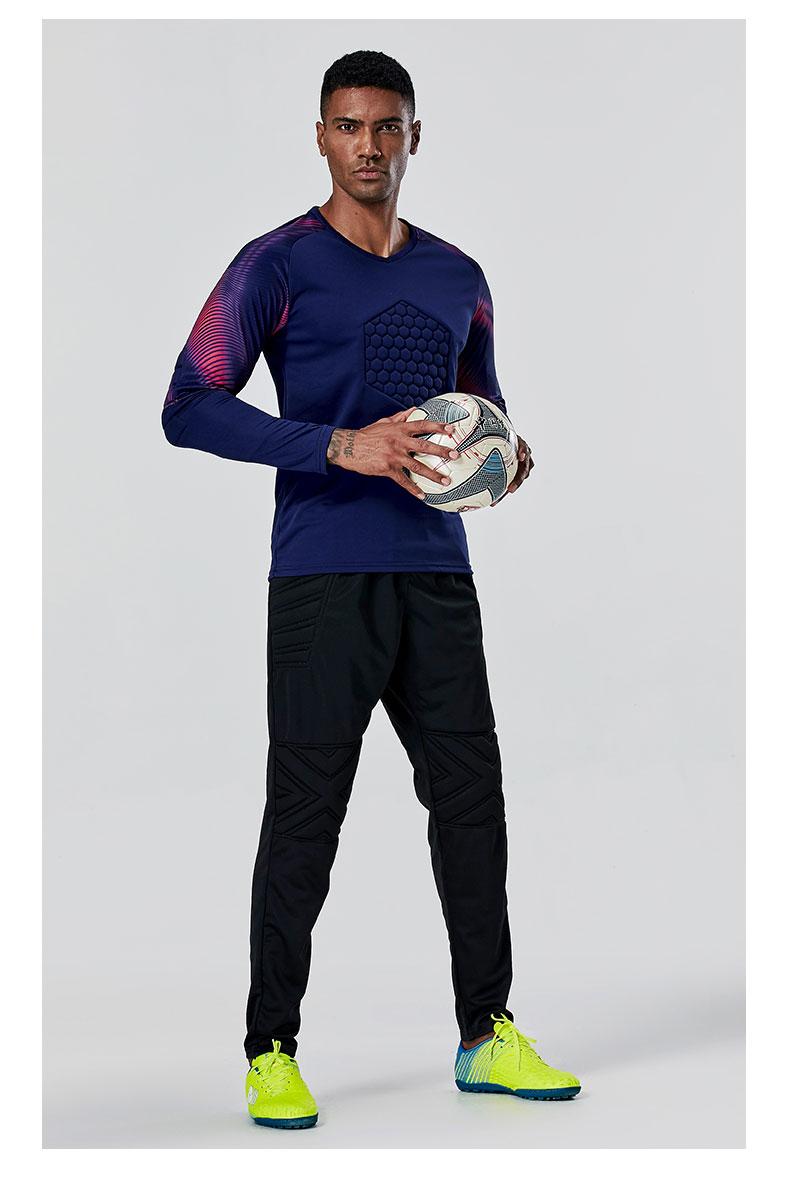 M8855 goalkeeper long sleeve jersey model display 7
