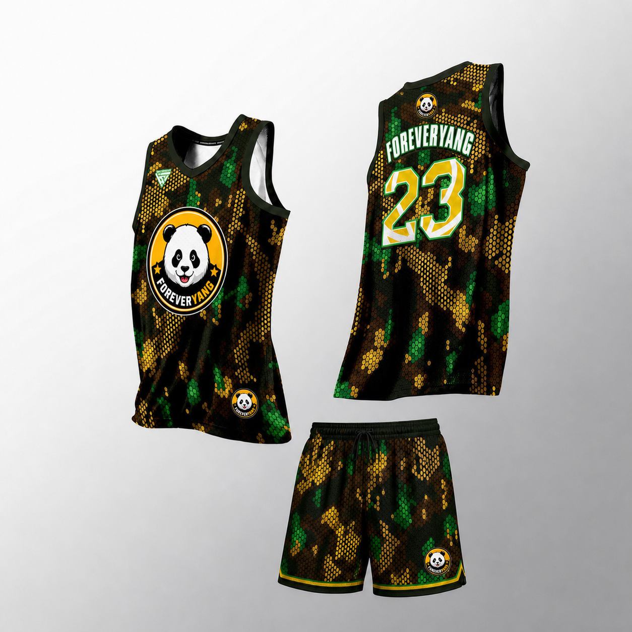 PH-HOT-01 FOREVERYANG basketball jersey and shorts set
