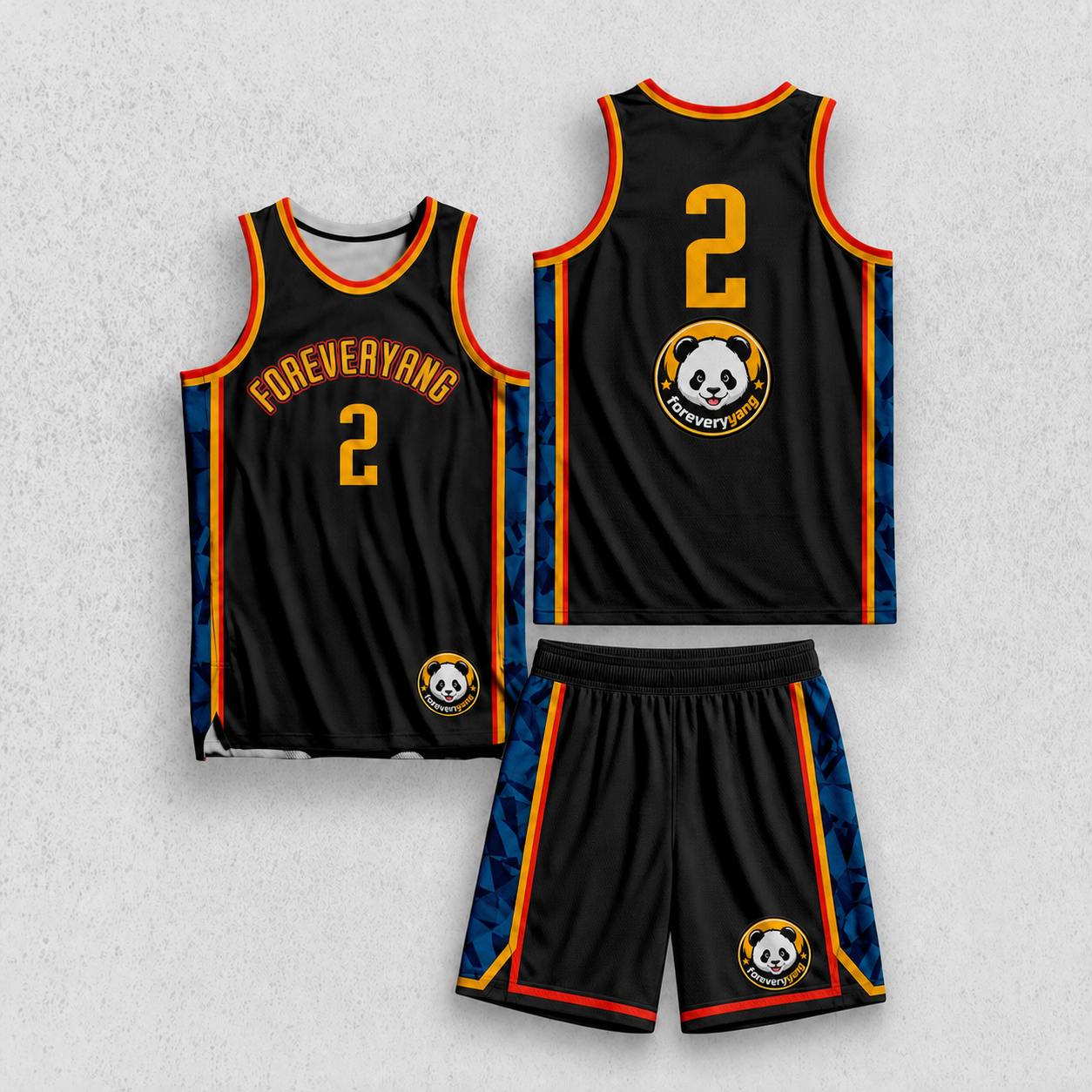 PH-HOT-05 FOREVERYANG basketball jersey and shorts set