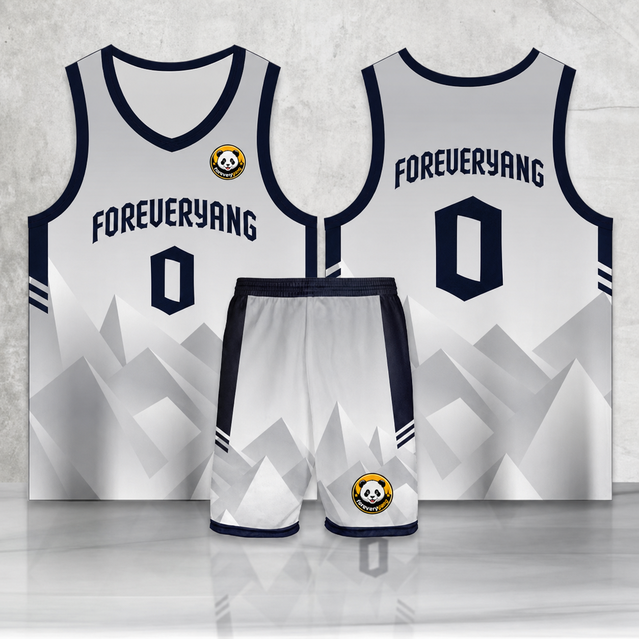 PH-HOT-09 FOREVERYANG basketball jersey and shorts set