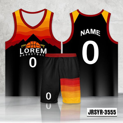 PH-HOT-10 basketball jersey and shorts set